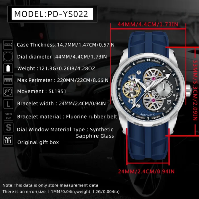1 PAGANI DESIGN PD-YS022 Automatic Men’s Watch